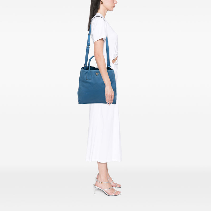 Vitello Daino Open Convertible Tote - Image 6