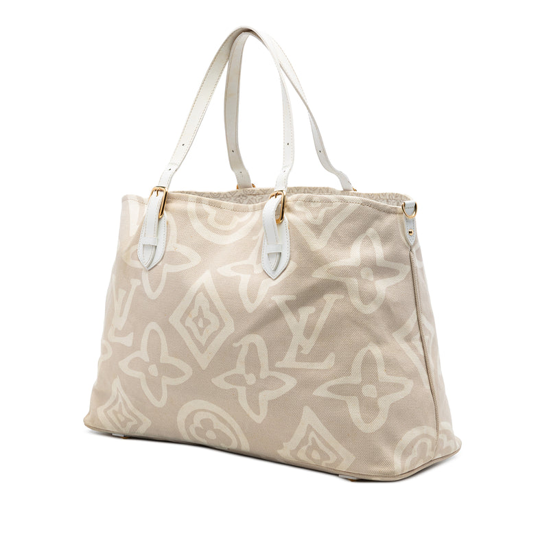 Pre-Owned Louis Vuitton Monogram Tahitienne Cabas GM · HEWI