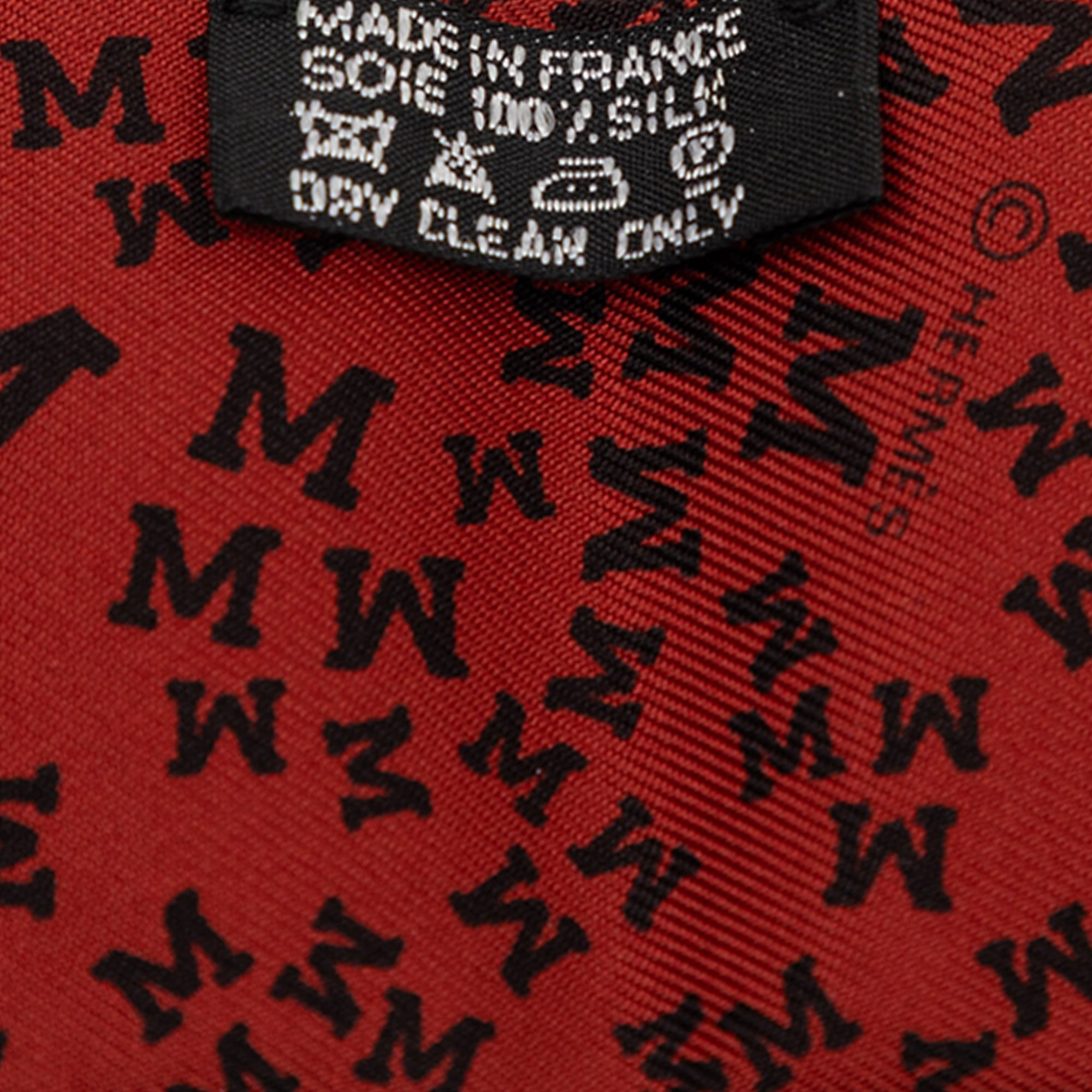 Scattered Letters Twilly Silk Scarf - Image 2