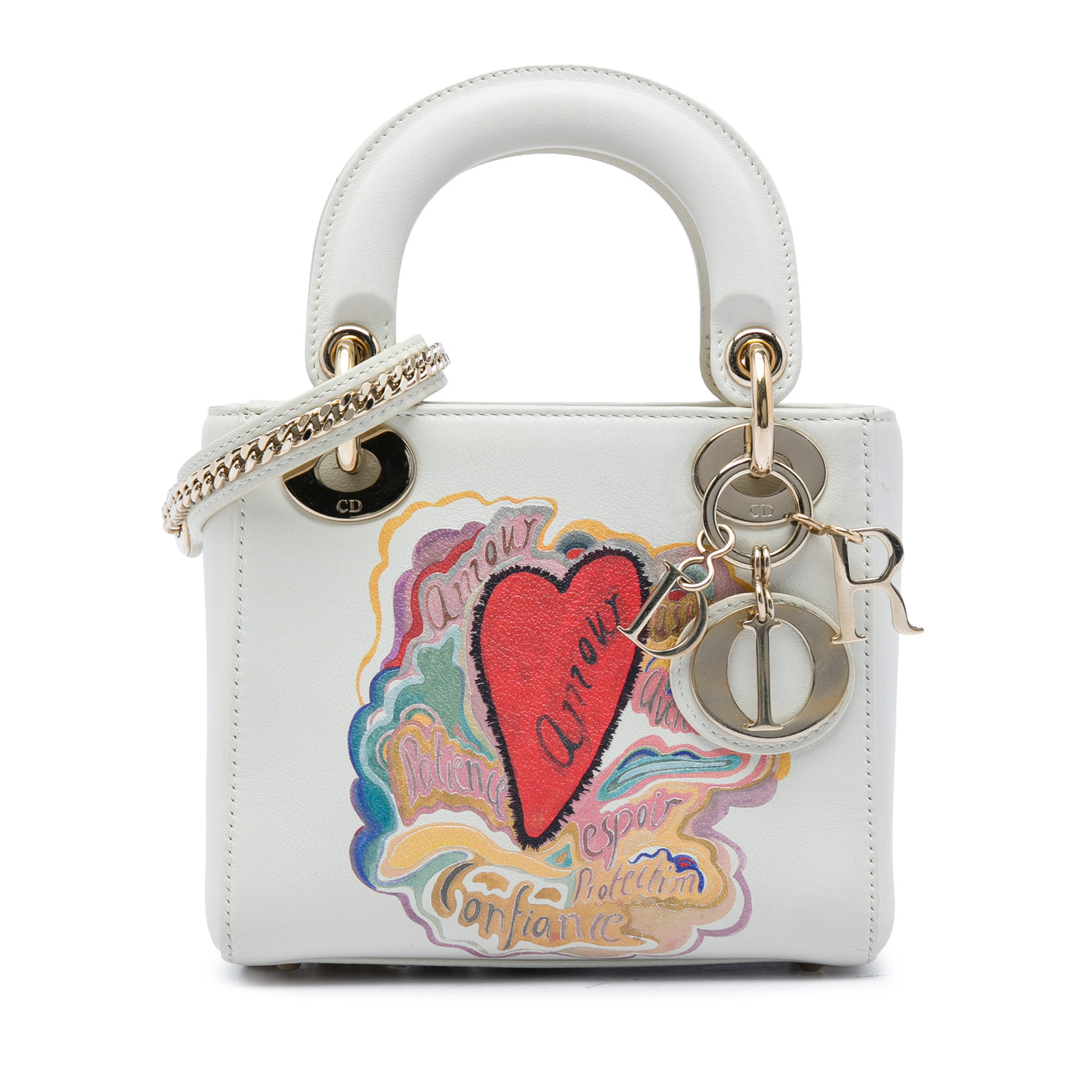 DiorAmour Niki De Saint Phalle Mini Calfskin Lady Dior - Image 1