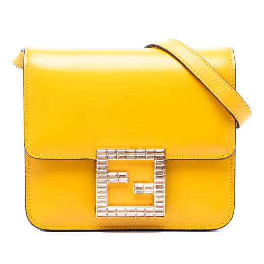 Leather Crystal Fab Crossbody - Image 1