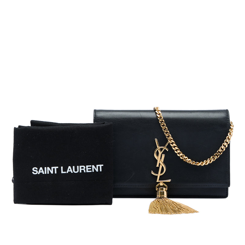 Small Smooth Calfskin Monogram Kate Tassel Crossbody - Image 7