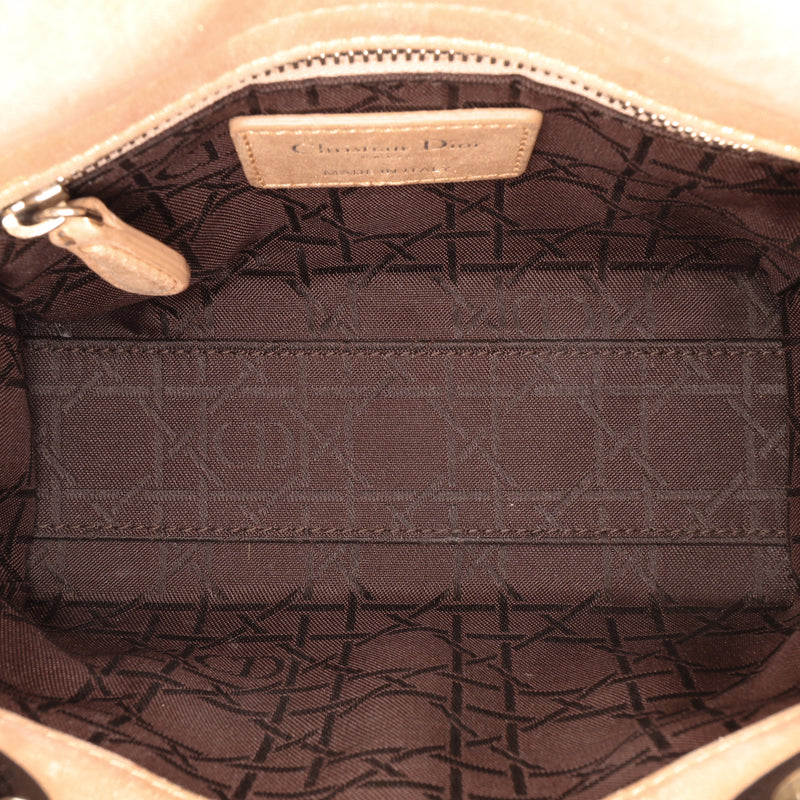 Mini Iridescent Lambskin Cannage Lady Dior - Image 4