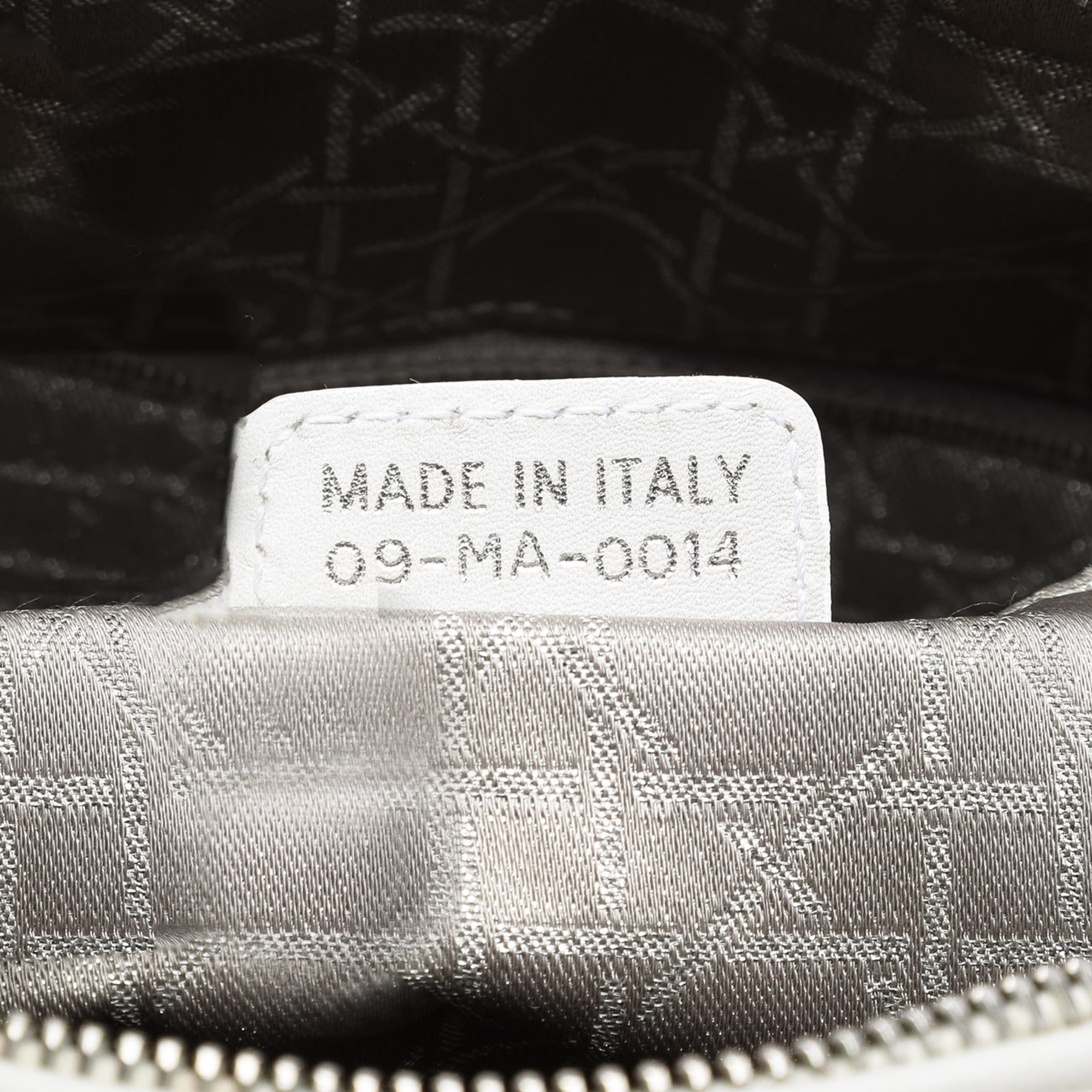 Large Calfskin Cannage Studded Lady Dior - Image 6