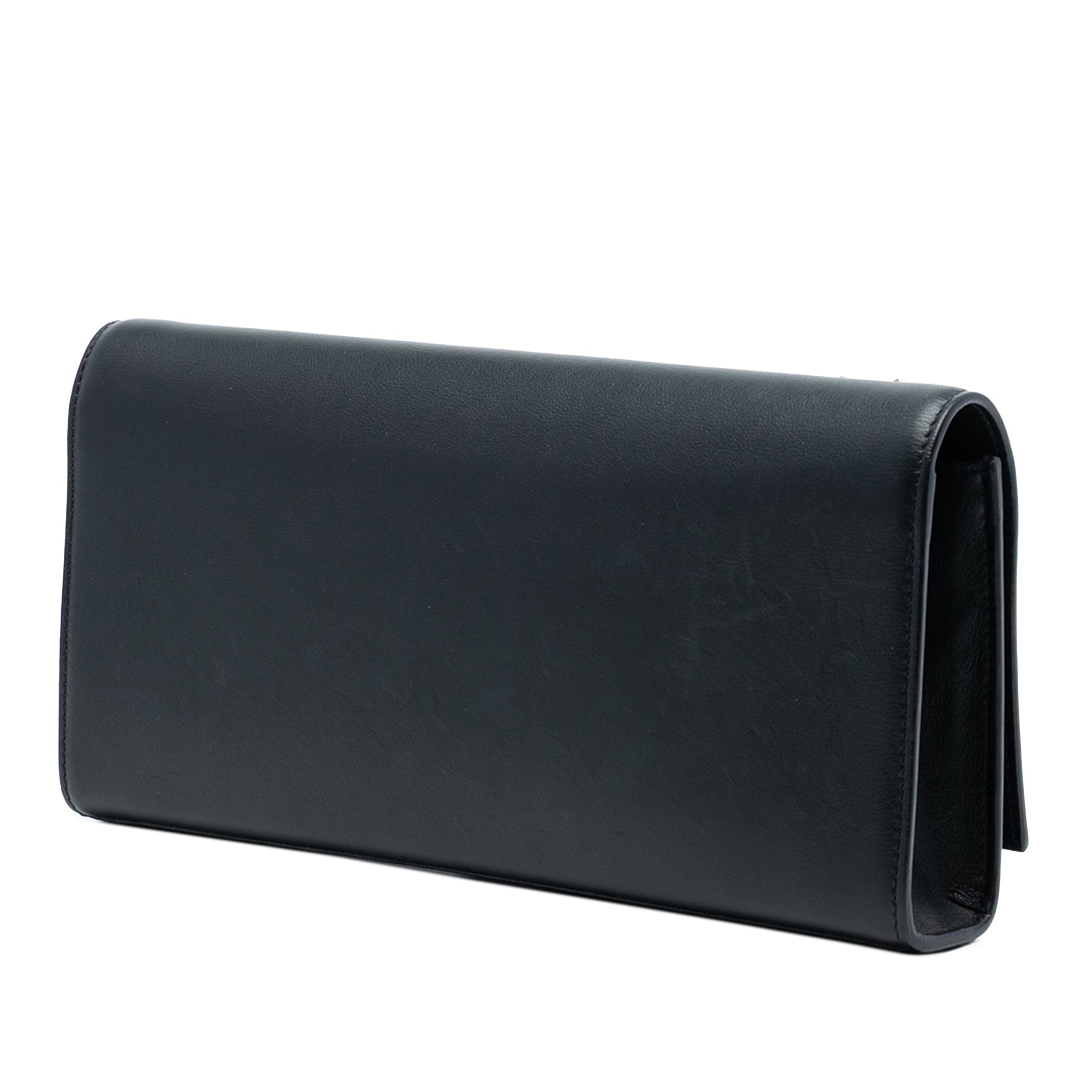 Medium Leather Monogram Kate Heart Star Patchwork Clutch - Image 2