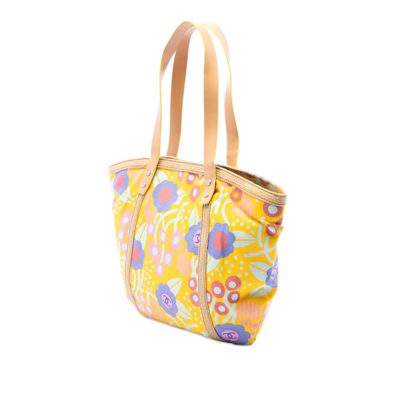 CC Canvas High Summer Flower Tote - Image 2