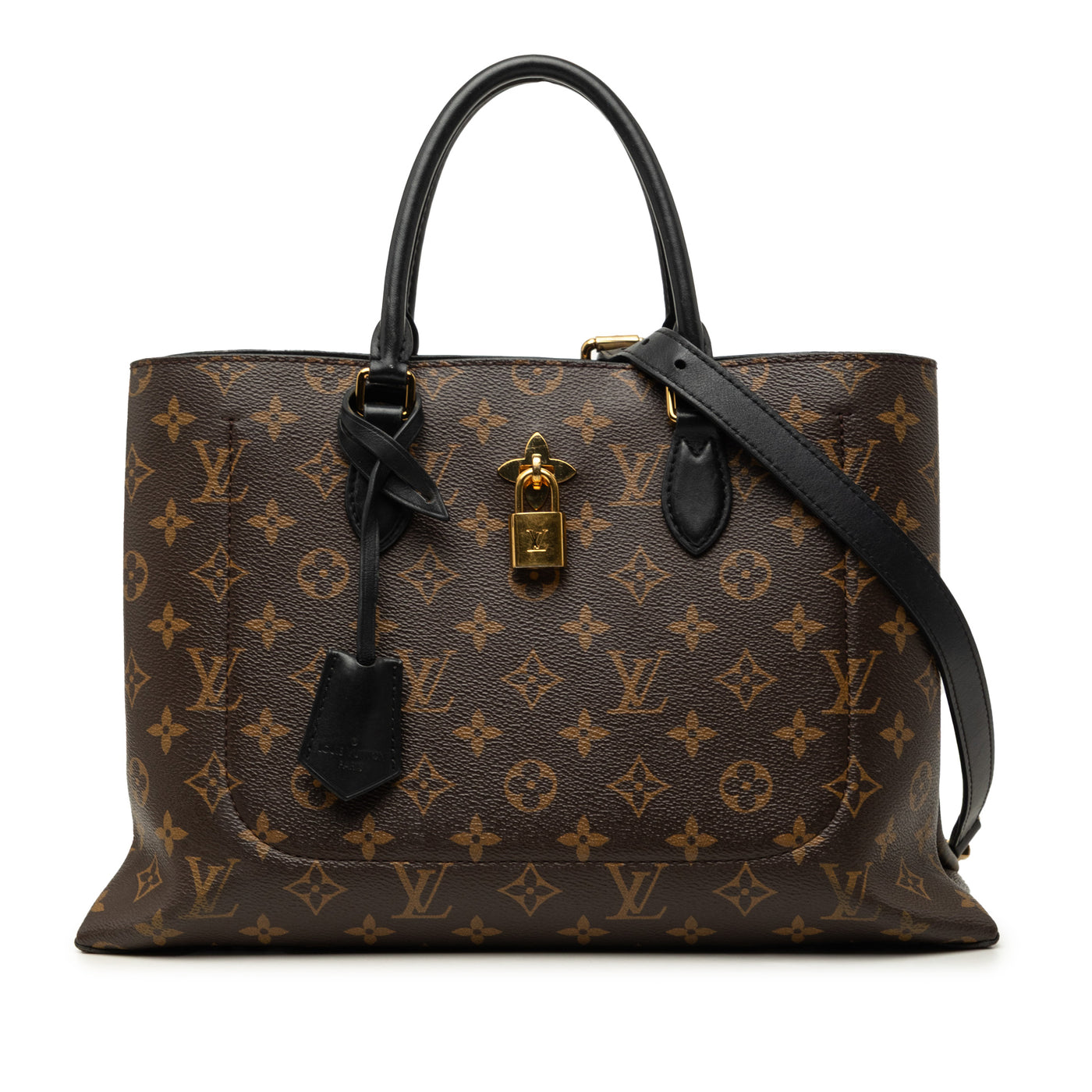 Monogram Flower Tote - Image 1