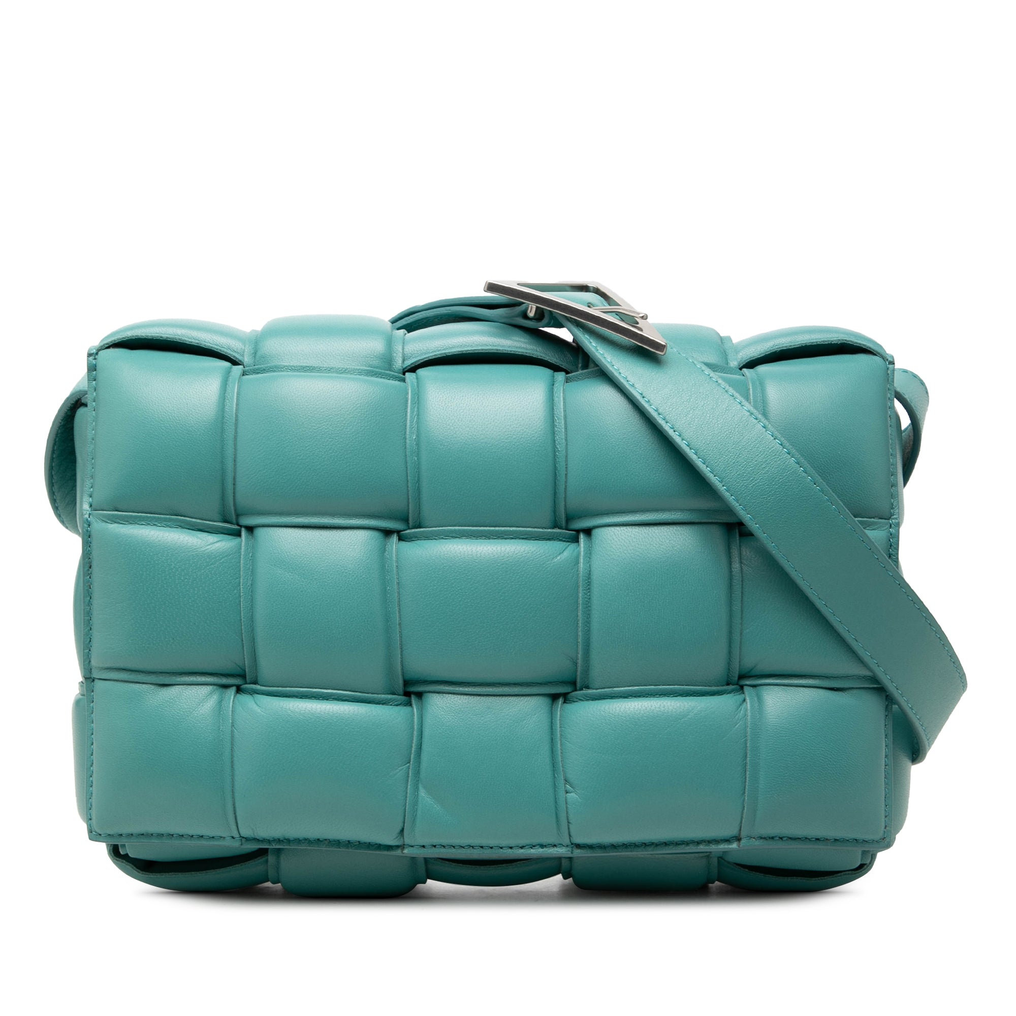 Nappa Intrecciato Padded Cassette Crossbody - Image 1