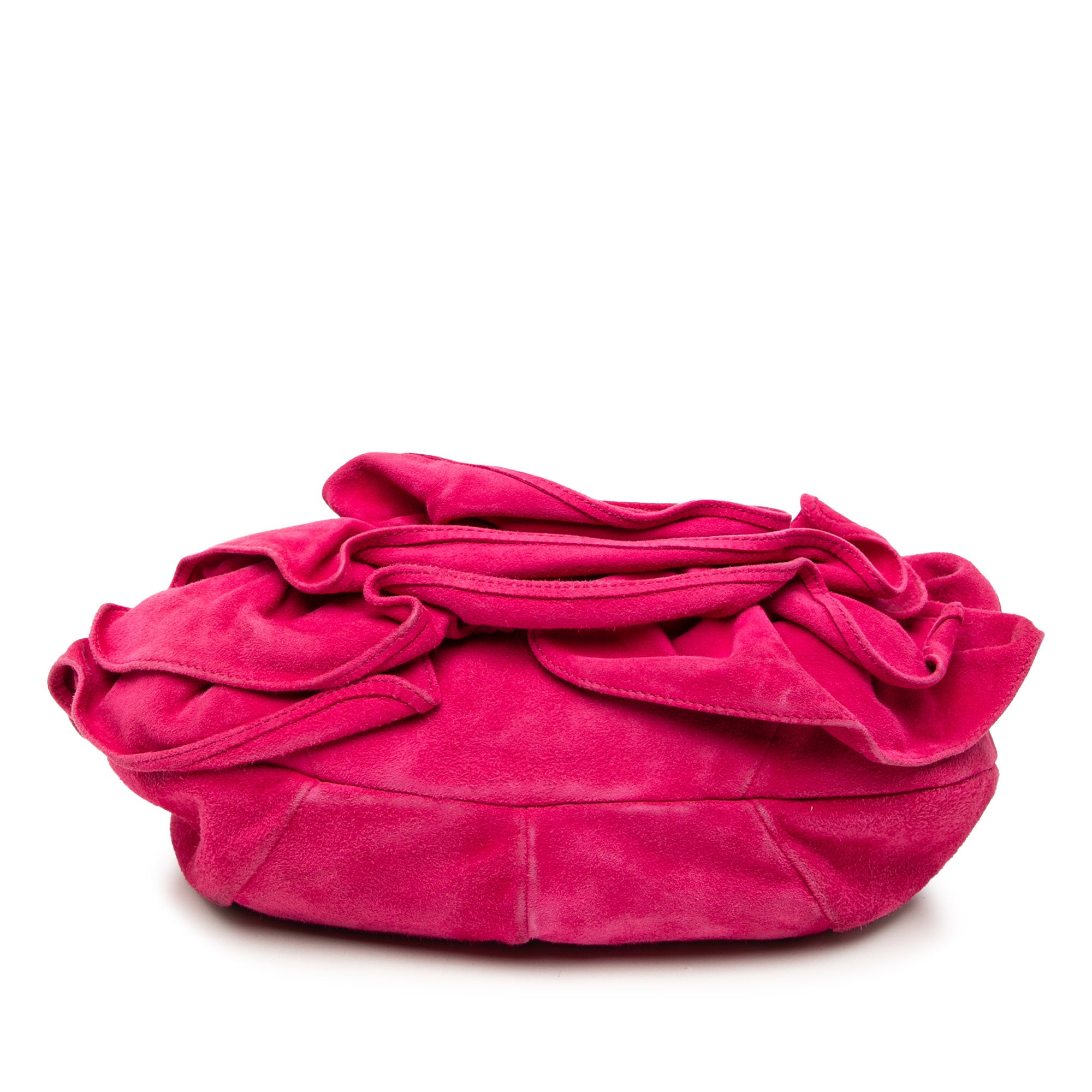 Suede Nadja Rose Shoulder Bag - Image 3