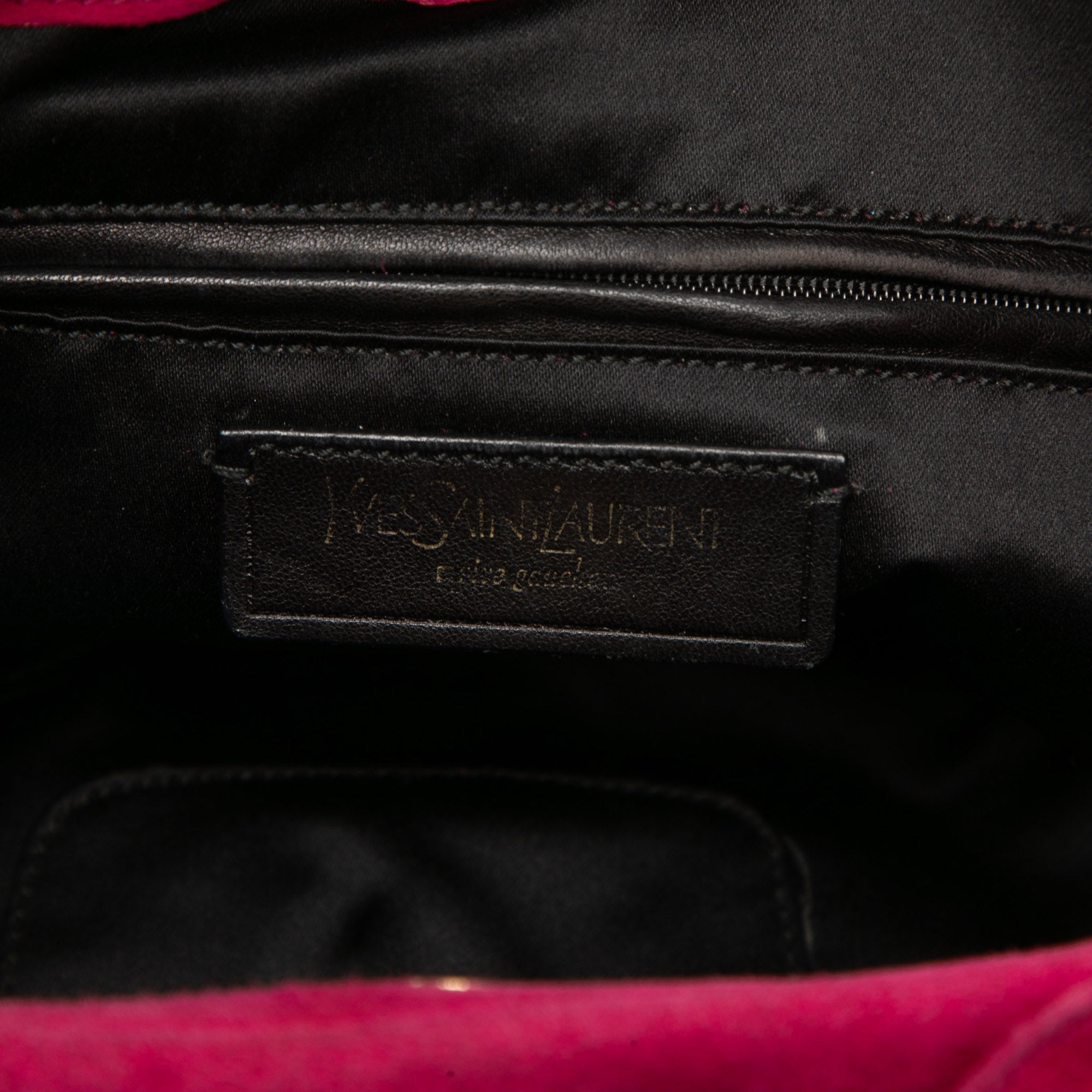 Suede Nadja Rose Shoulder Bag - Image 5