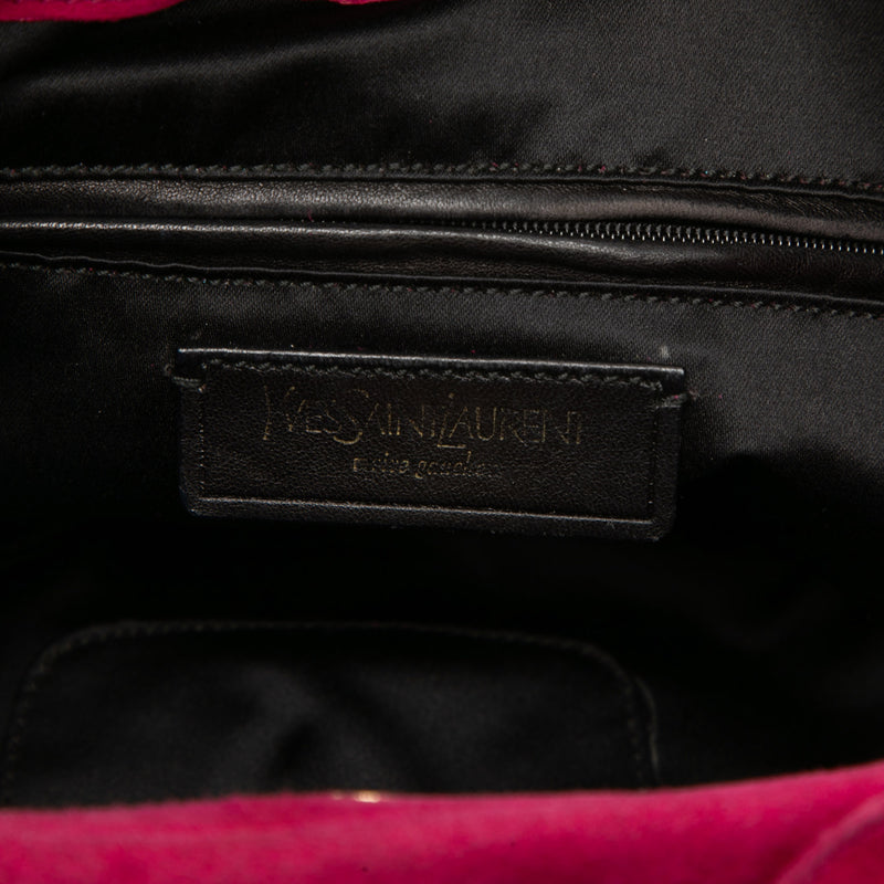 Suede Nadja Rose Shoulder Bag - Image 5
