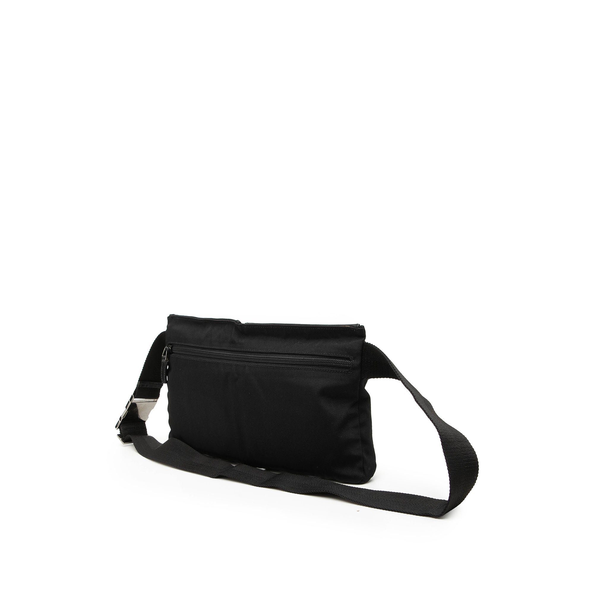 Nylon Double Pocket Belt Bag - Image 2