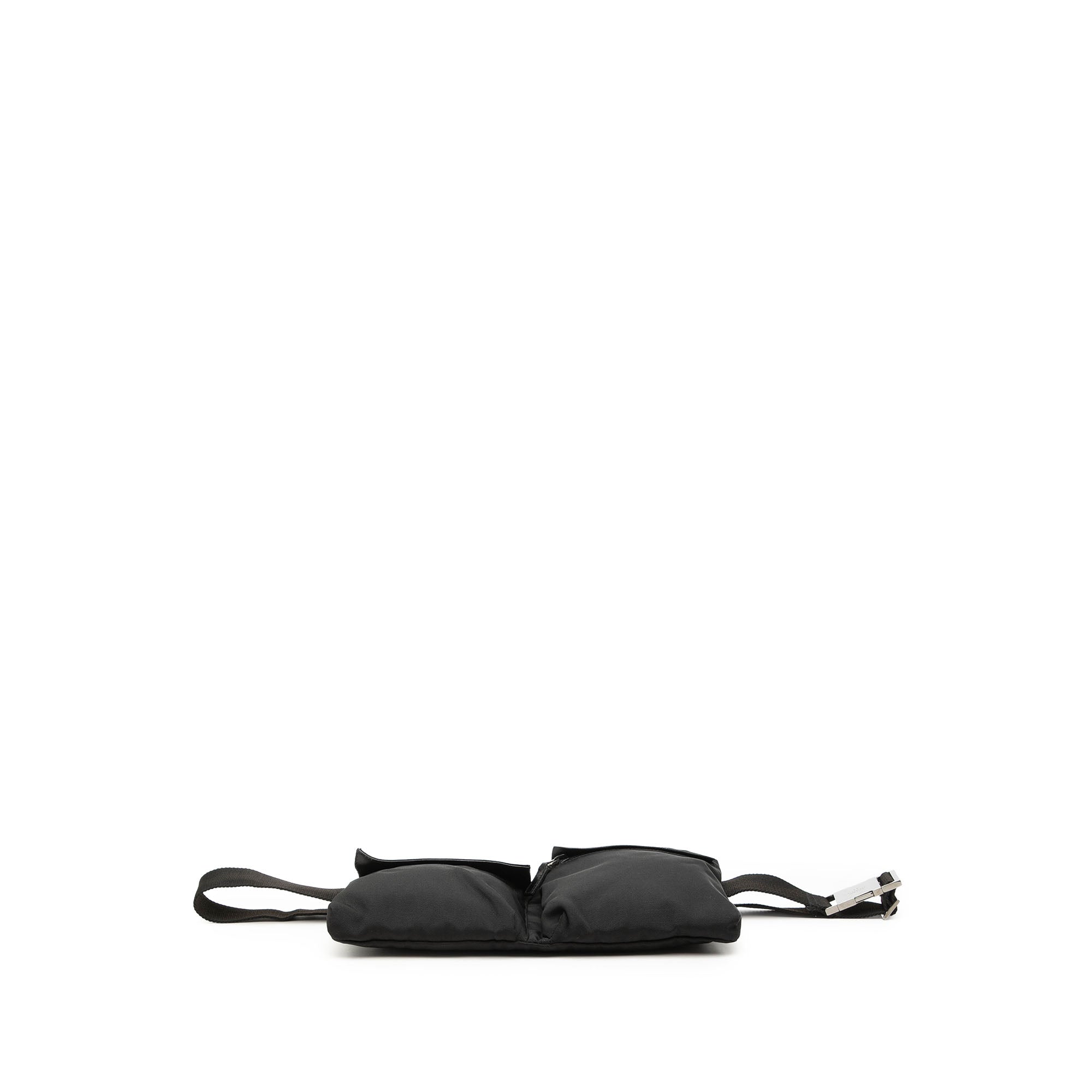 Nylon Double Pocket Belt Bag - Image 3
