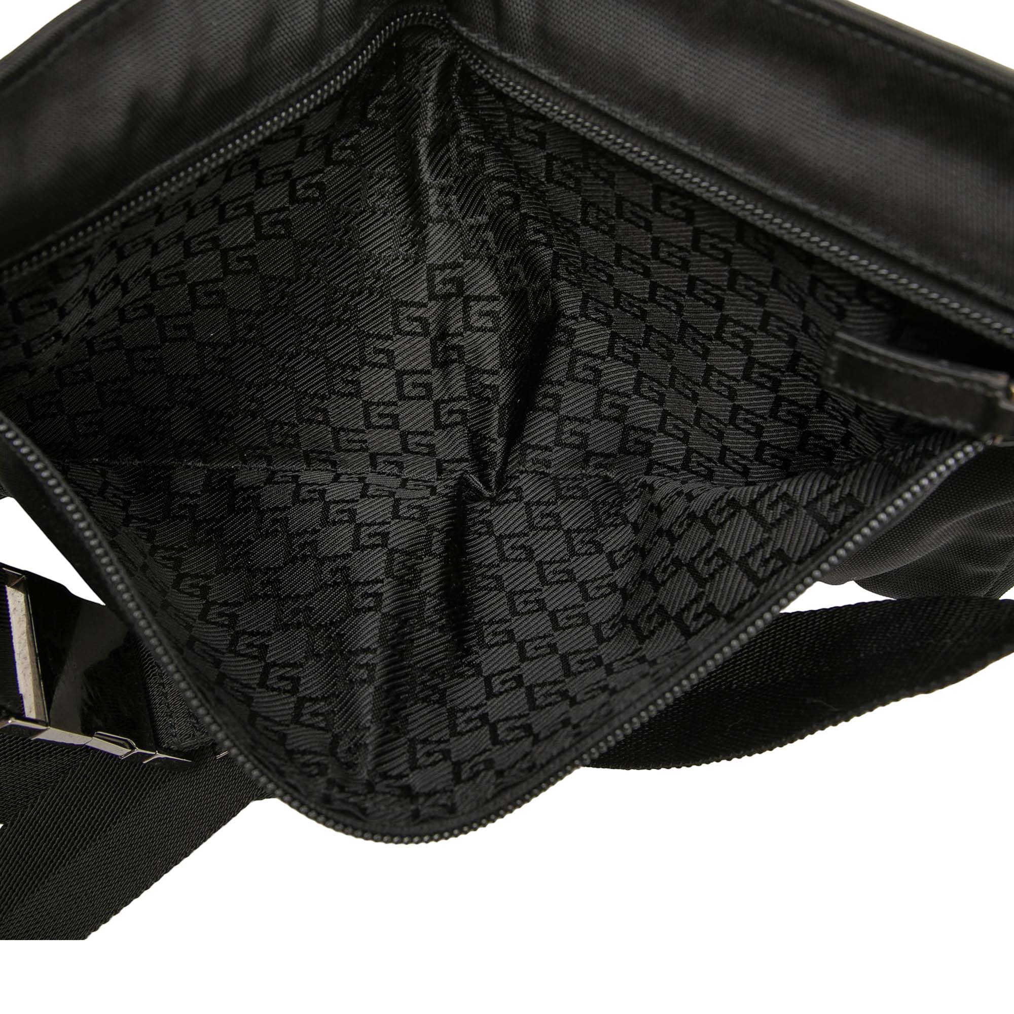 Nylon Double Pocket Belt Bag - Image 4