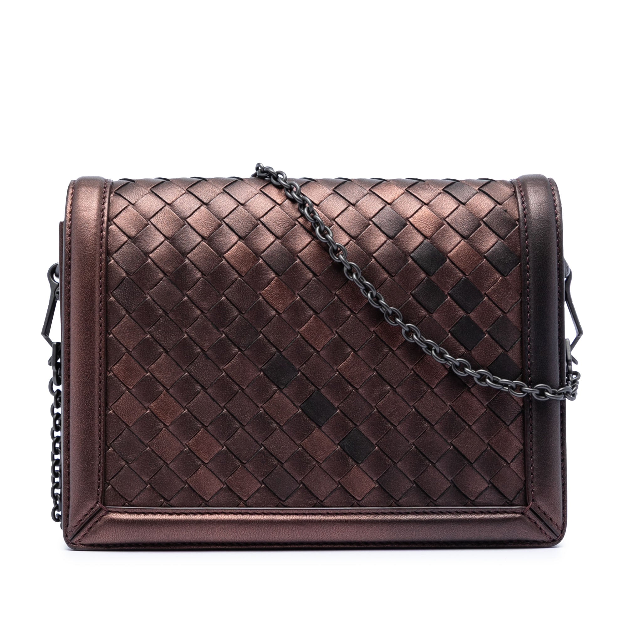 Nappa Intrecciato Montebello Crossbody - Image 1