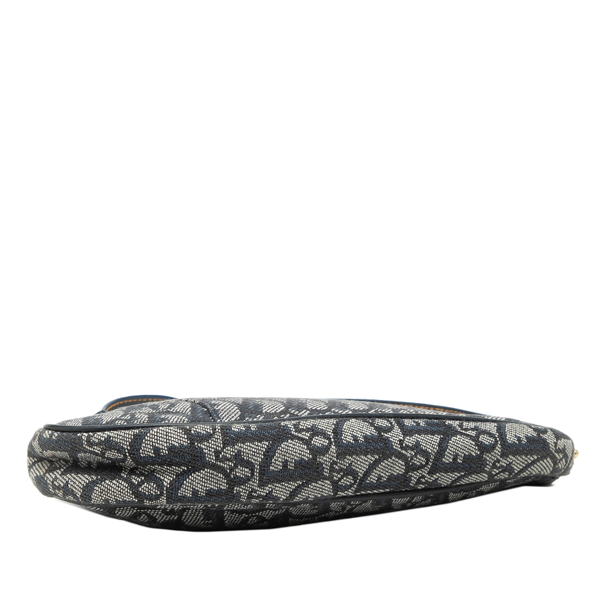 Mini Diorissimo Canvas Saddle Pochette - Image 3