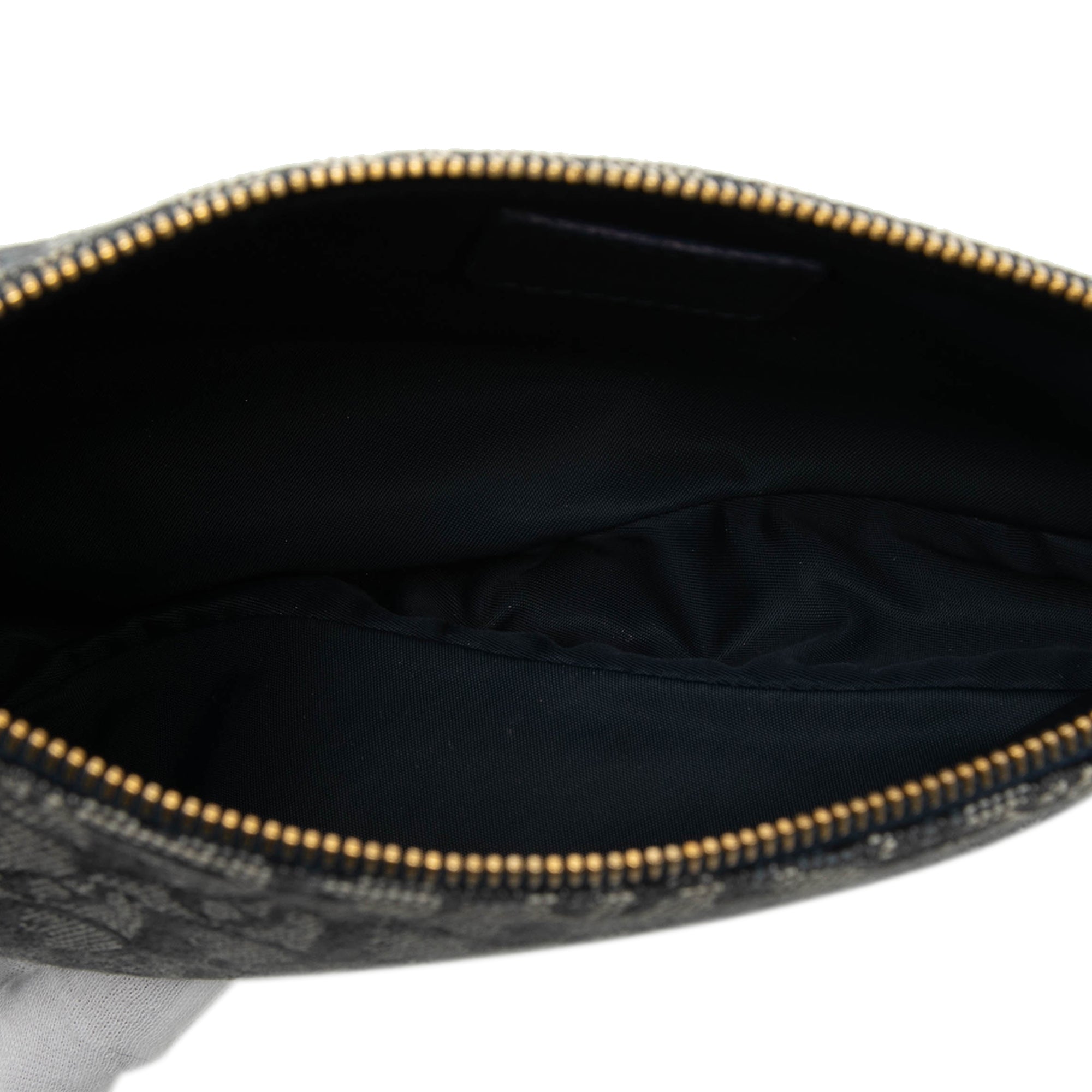 Mini Diorissimo Canvas Saddle Pochette - Image 4