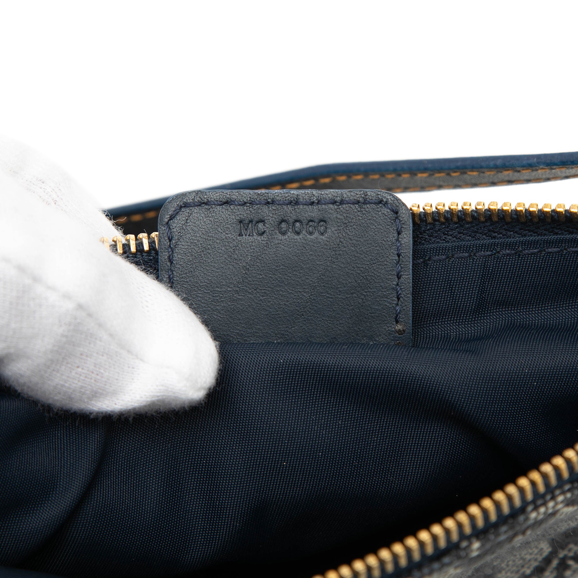 Mini Diorissimo Canvas Saddle Pochette - Image 6