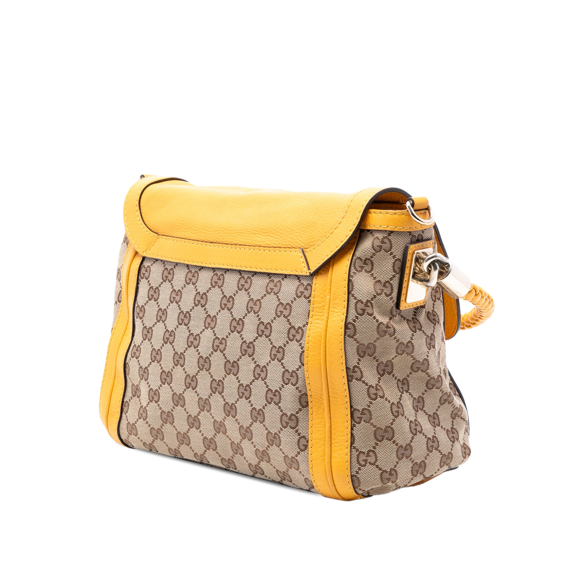 GG Canvas Bella Flap Satchel - Image 2