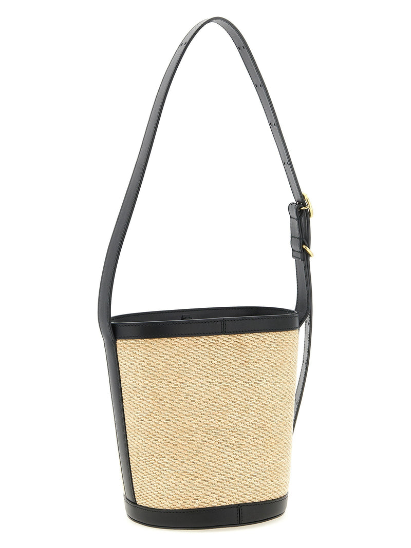 Jil Sander Cannolo Shoulder Bag — Beige