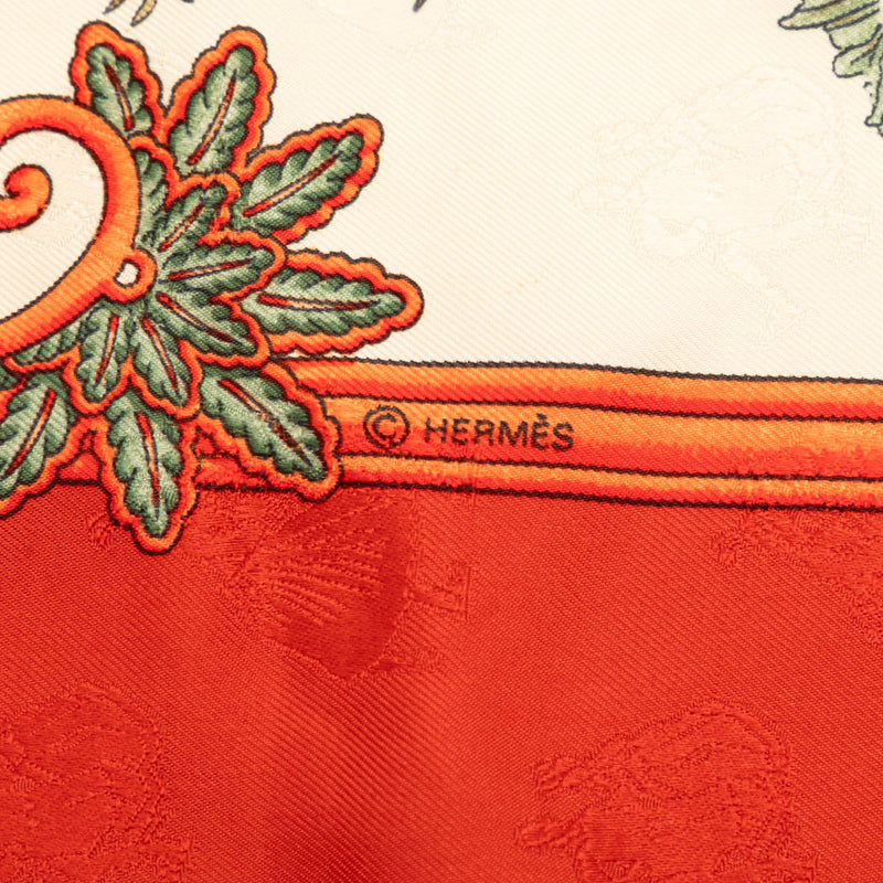 Joies d Hiver Silk Scarf 90 - Image 3