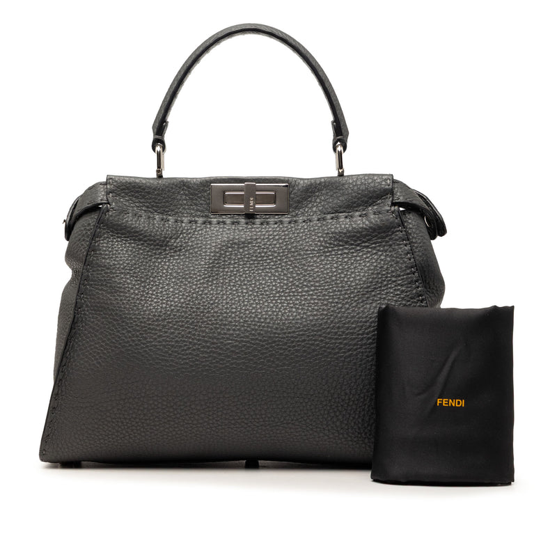 Medium Calfskin Peekaboo Iconic Satchel - Image 9