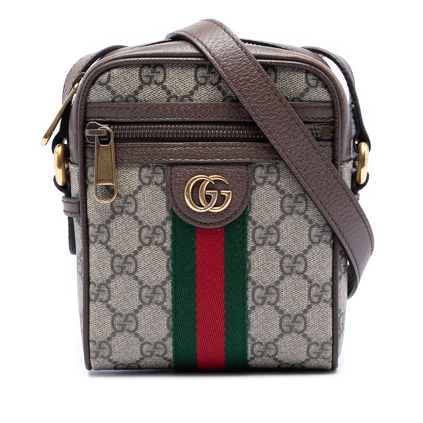 Mini GG Supreme Web Ophidia Crossbody - Image 1