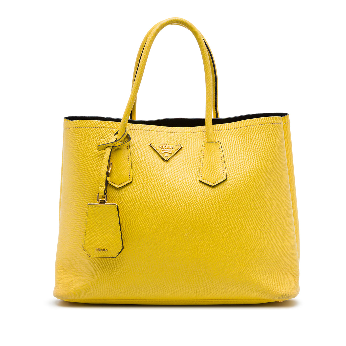 Medium Saffiano Cuir Double Satchel - Image 1