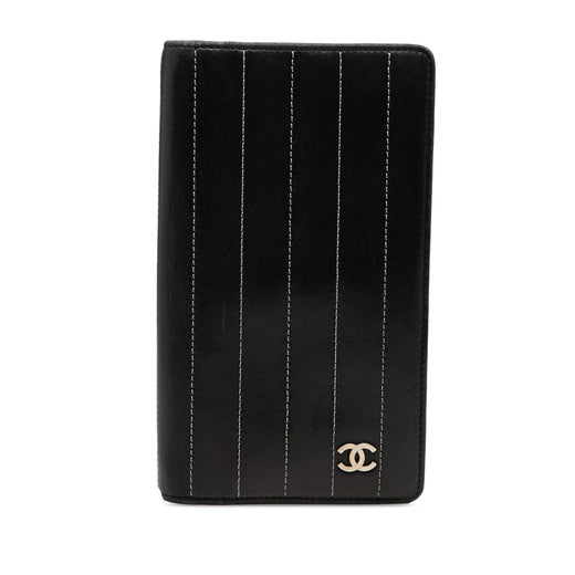 Lambskin Vertical Quilted Mademoiselle Yen Wallet - Image 1
