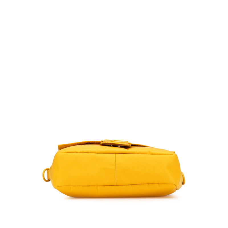 Medium Econyl Nylon Baguette Crossbody - Image 3