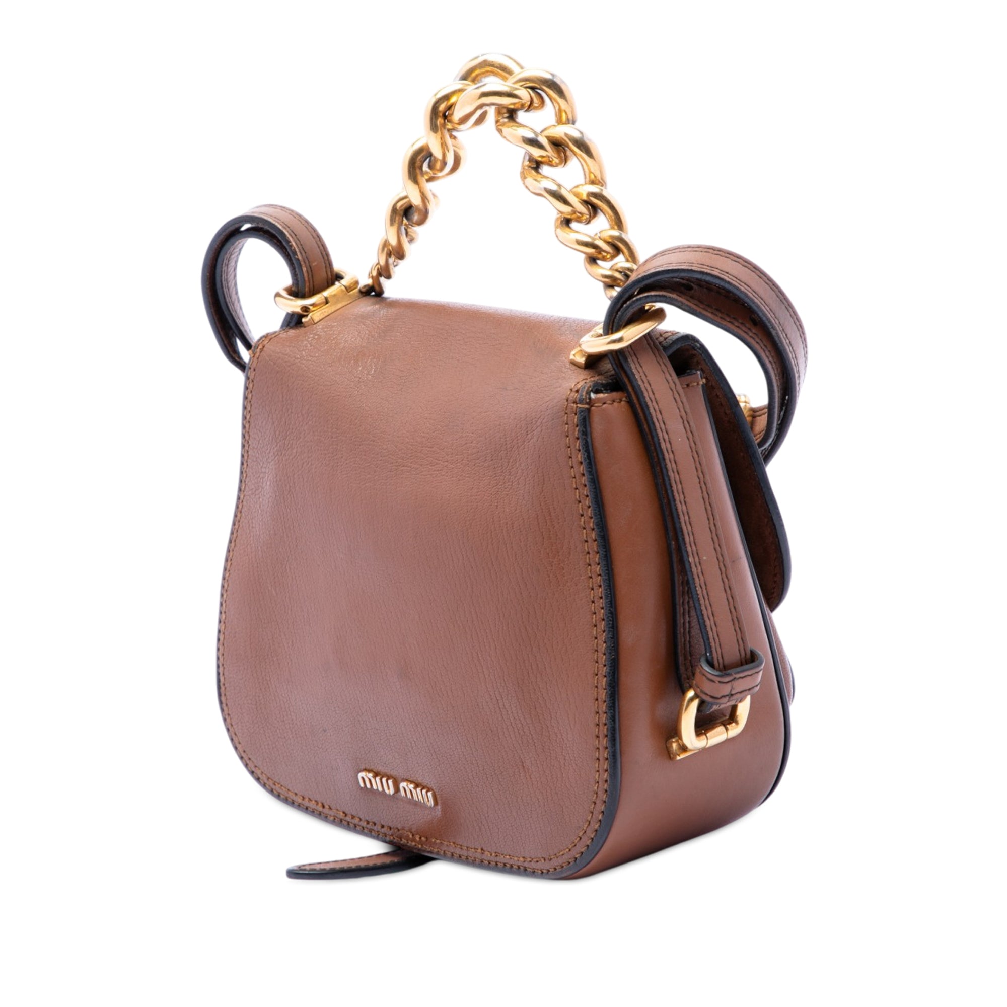 Mini Goatskin Madras Dahlia Satchel - Image 2