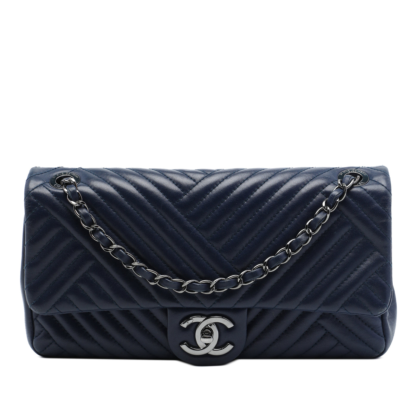 Medium Lambskin CC Crossing Flap - Image 1