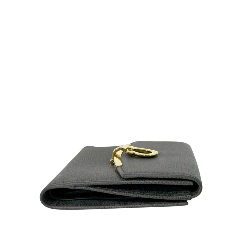 Leather Gancini French Wallet - Image 10