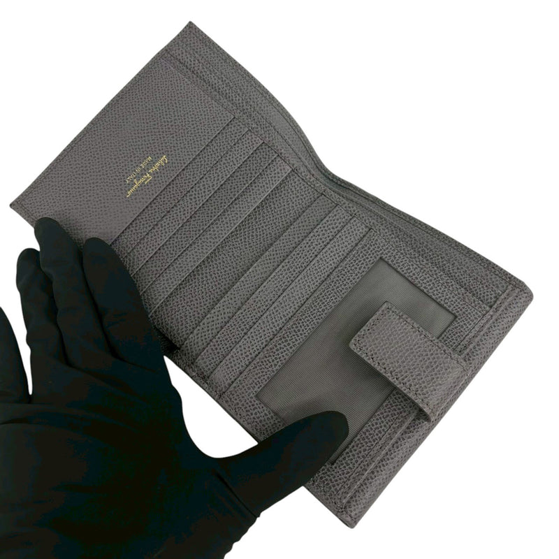 Leather Gancini French Wallet - Image 4