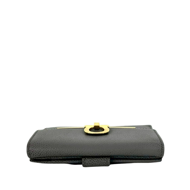 Leather Gancini French Wallet - Image 8