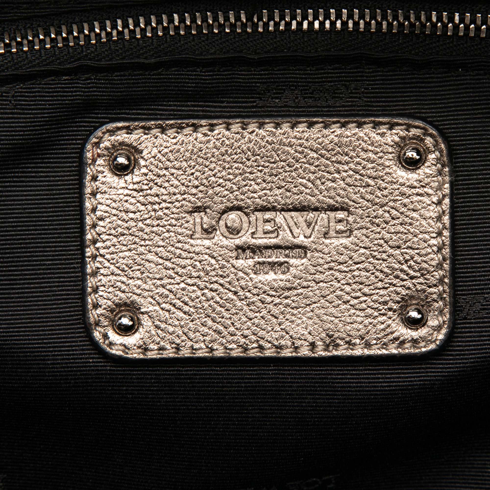 Metallic Nappa Anagram Aire - Image 4