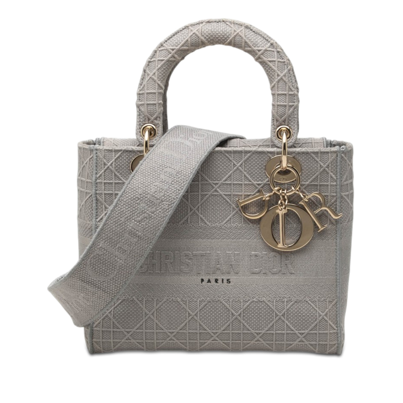 Medium Canvas Cannage Lady D Lite - Image 1