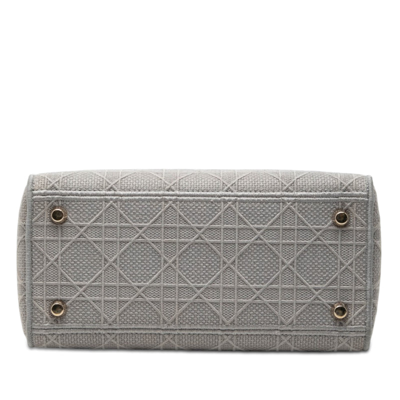 Medium Canvas Cannage Lady D Lite - Image 3