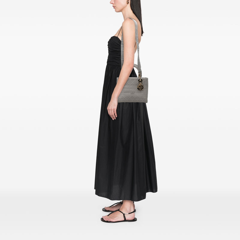 Medium Canvas Cannage Lady D Lite - Image 7