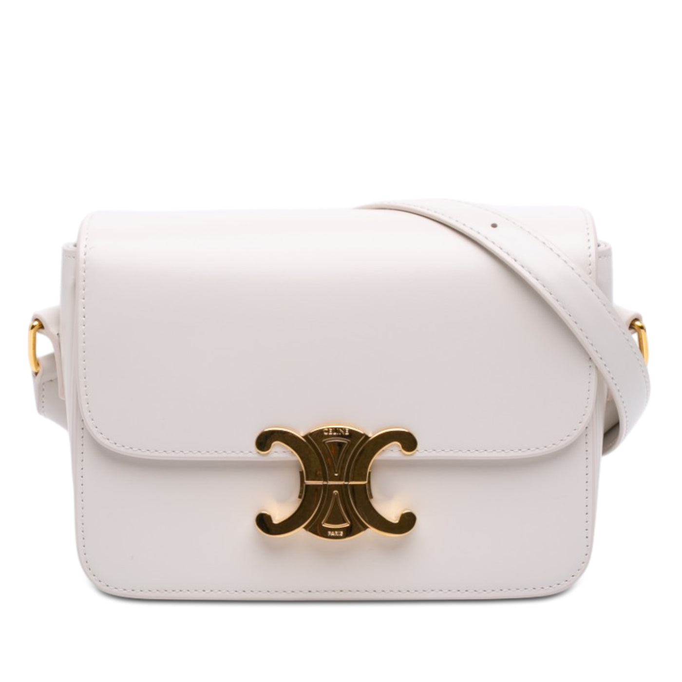 Teen Shiny Calfskin Triomphe Crossbody - Image 1