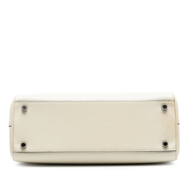 Small Grained Calfskin Zumi Top Handle Bag - Image 3