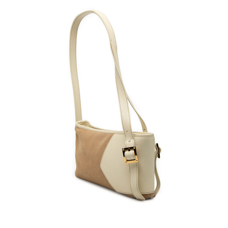 Suede Anagram Switching Shoulder Bag - Image 2