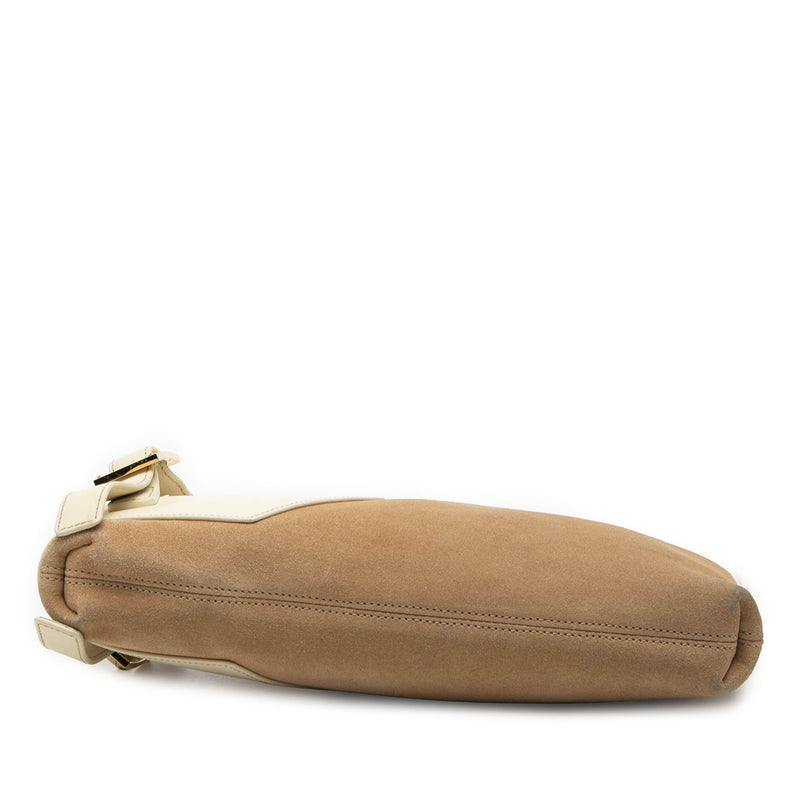 Suede Anagram Switching Shoulder Bag - Image 3