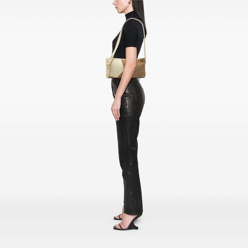 Suede Anagram Switching Shoulder Bag - Image 7