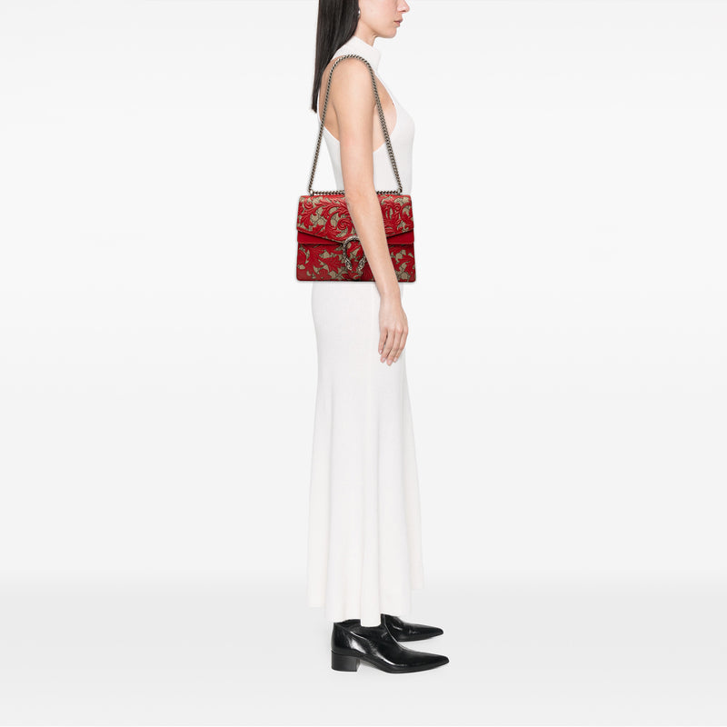 Medium GG Supreme Arabesque Dionysus Shoulder Bag - Image 8
