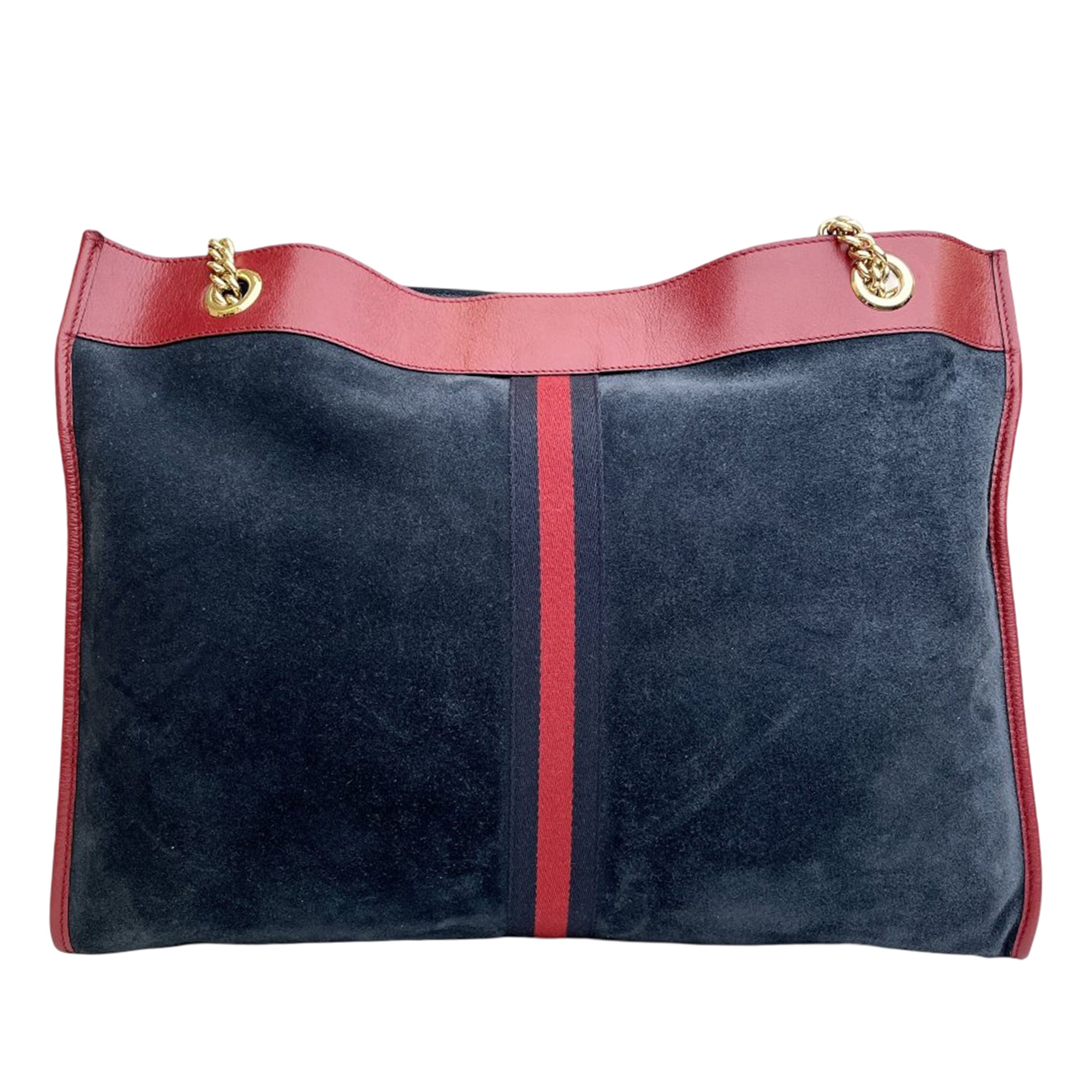 Large Web Suede Rajah Tote - Image 4