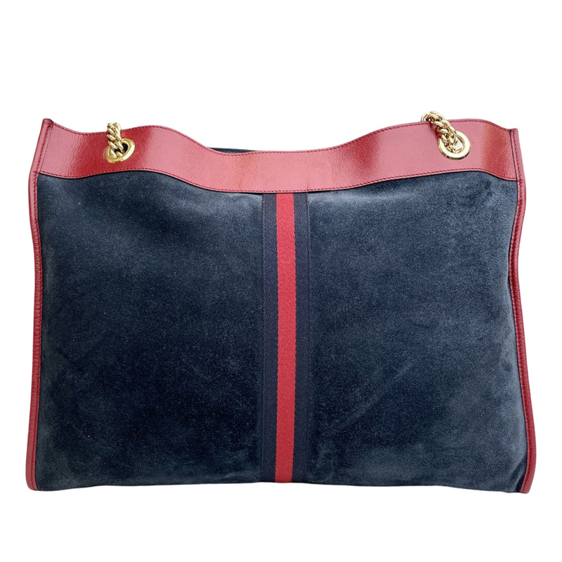 Large Web Suede Rajah Tote - Image 4