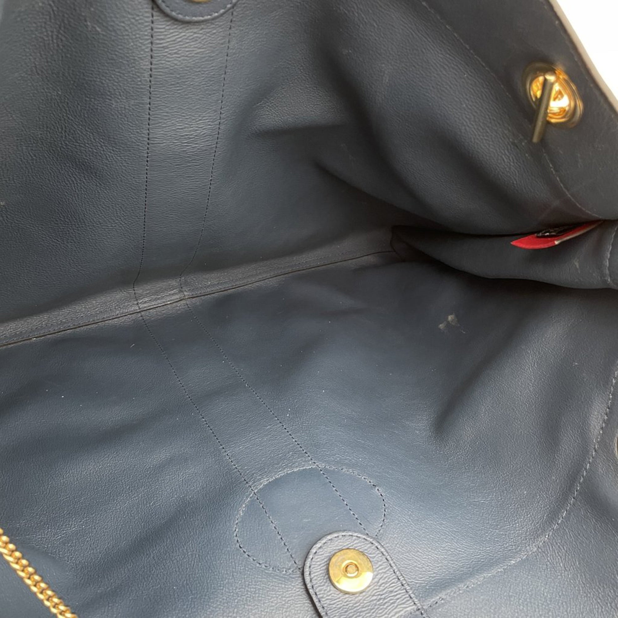 Large Web Suede Rajah Tote - Image 8