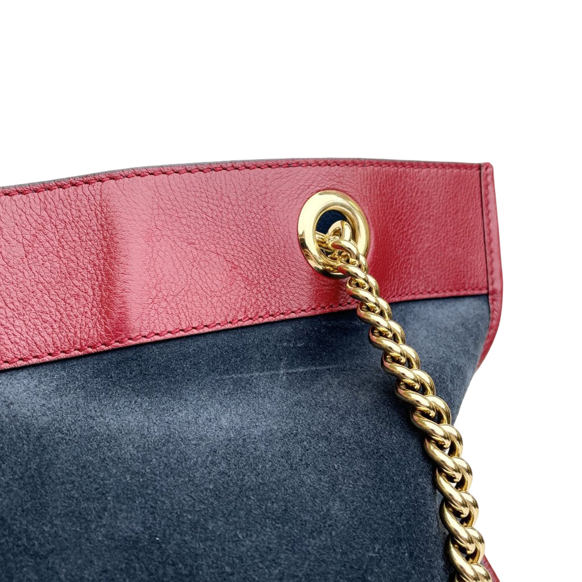 Large Web Suede Rajah Tote - Image 9