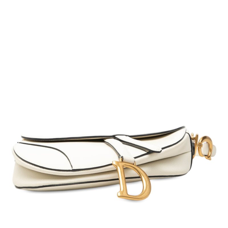 Grained Calfskin Saddle Bag - Image 3